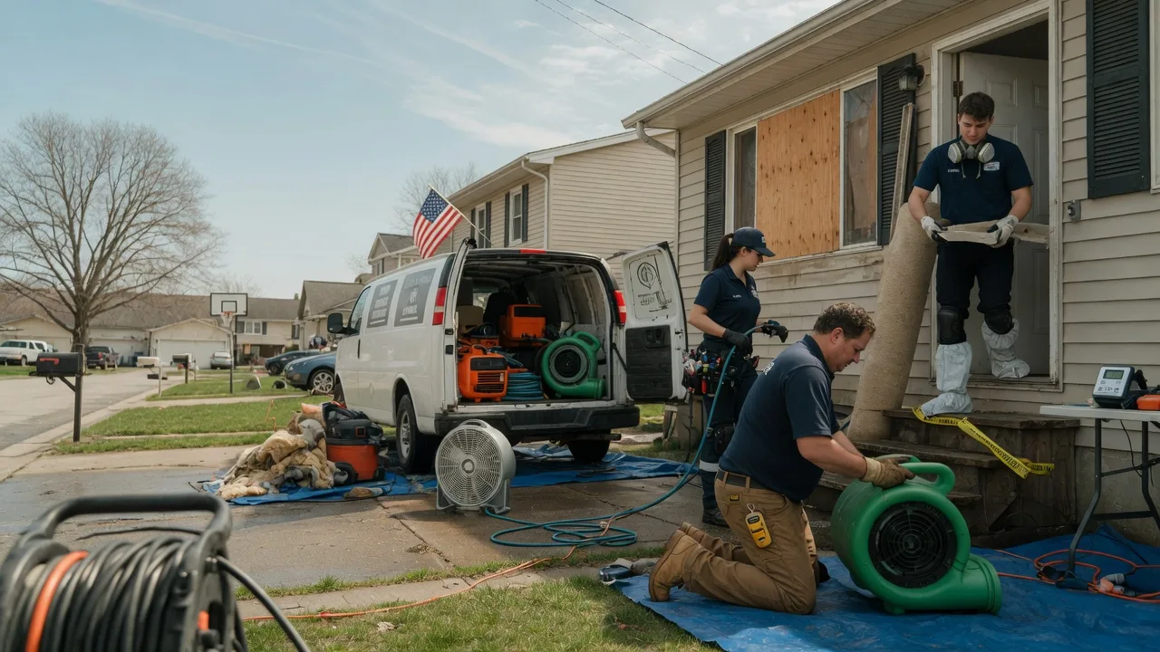 Water Damage Restoration in Brandon, SD near me